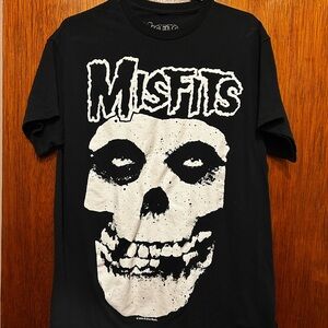 Misfits Black Graphic T-Shirt